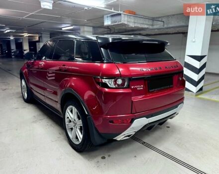 Червоний Ленд Ровер Рендж Ровер Евок, об'ємом двигуна 2.18 л та пробігом 91 тис. км за 18300 $, фото 7 на Automoto.ua