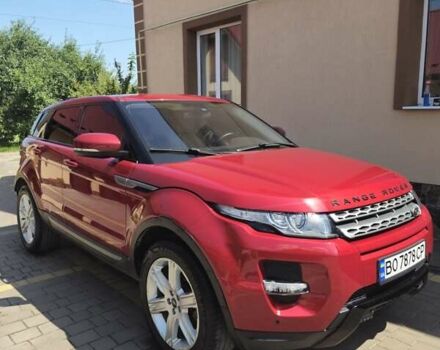Червоний Ленд Ровер Рендж Ровер Евок, об'ємом двигуна 2 л та пробігом 142 тис. км за 15500 $, фото 7 на Automoto.ua