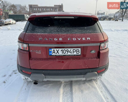 Червоний Ленд Ровер Рендж Ровер Евок, об'ємом двигуна 2.18 л та пробігом 285 тис. км за 16000 $, фото 5 на Automoto.ua