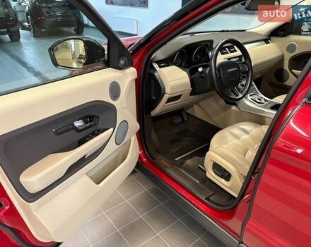 Червоний Ленд Ровер Рендж Ровер Евок, об'ємом двигуна 2.18 л та пробігом 107 тис. км за 22000 $, фото 9 на Automoto.ua