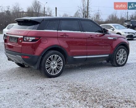 Красный Ленд Ровер Рендж Ровер Эвок, объемом двигателя 2 л и пробегом 125 тыс. км за 15700 $, фото 11 на Automoto.ua