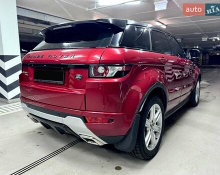 Красный Ленд Ровер Рендж Ровер Эвок, объемом двигателя 2.18 л и пробегом 91 тыс. км за 19500 $, фото 9 на Automoto.ua