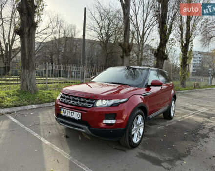 Красный Ленд Ровер Рендж Ровер Эвок, объемом двигателя 2.2 л и пробегом 176 тыс. км за 15900 $, фото 9 на Automoto.ua