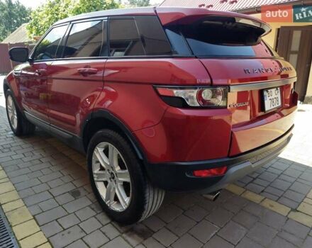 Червоний Ленд Ровер Рендж Ровер Евок, об'ємом двигуна 2 л та пробігом 142 тис. км за 15500 $, фото 8 на Automoto.ua