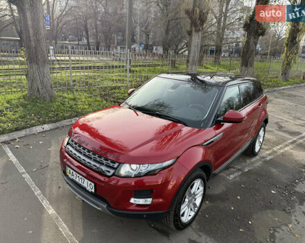 Красный Ленд Ровер Рендж Ровер Эвок, объемом двигателя 2.2 л и пробегом 176 тыс. км за 15900 $, фото 8 на Automoto.ua