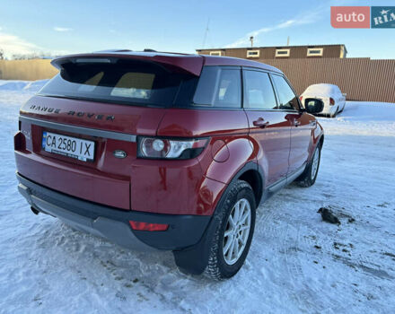 Красный Ленд Ровер Рендж Ровер Эвок, объемом двигателя 2.2 л и пробегом 209 тыс. км за 17500 $, фото 4 на Automoto.ua