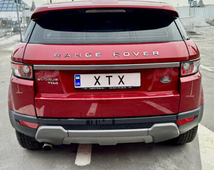 Червоний Ленд Ровер Рендж Ровер Евок, об'ємом двигуна 2.18 л та пробігом 171 тис. км за 15500 $, фото 4 на Automoto.ua