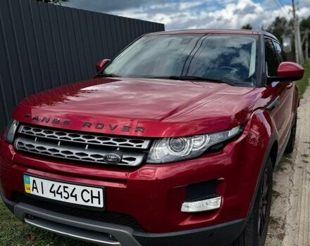 Червоний Ленд Ровер Рендж Ровер Евок, об'ємом двигуна 2.2 л та пробігом 170 тис. км за 17000 $, фото 1 на Automoto.ua