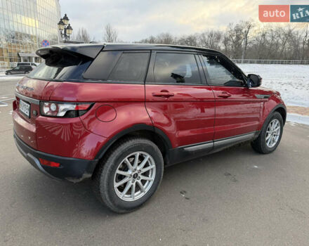 Красный Ленд Ровер Рендж Ровер Эвок, объемом двигателя 2.2 л и пробегом 97 тыс. км за 17500 $, фото 5 на Automoto.ua