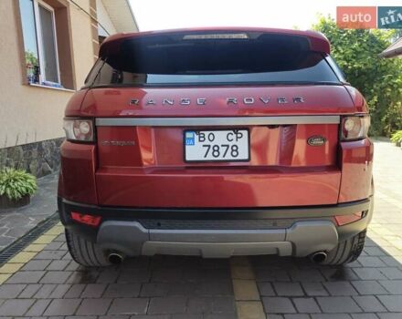 Червоний Ленд Ровер Рендж Ровер Евок, об'ємом двигуна 2 л та пробігом 142 тис. км за 15500 $, фото 2 на Automoto.ua