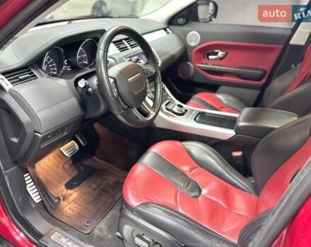 Червоний Ленд Ровер Рендж Ровер Евок, об'ємом двигуна 2.18 л та пробігом 91 тис. км за 18300 $, фото 20 на Automoto.ua