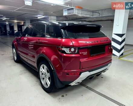Красный Ленд Ровер Рендж Ровер Эвок, объемом двигателя 2.18 л и пробегом 91 тыс. км за 19500 $, фото 7 на Automoto.ua