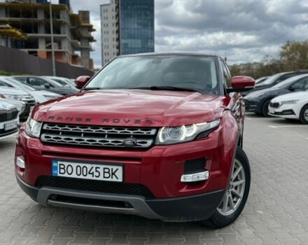 Червоний Ленд Ровер Рендж Ровер Евок, об'ємом двигуна 2.2 л та пробігом 155 тис. км за 16000 $, фото 1 на Automoto.ua
