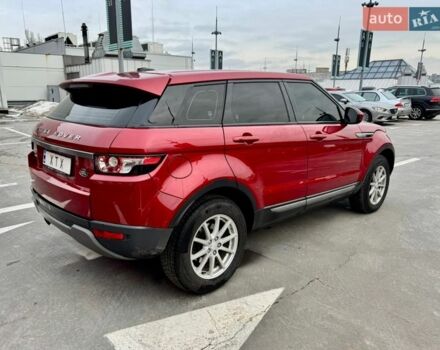 Червоний Ленд Ровер Рендж Ровер Евок, об'ємом двигуна 2.18 л та пробігом 171 тис. км за 15500 $, фото 5 на Automoto.ua