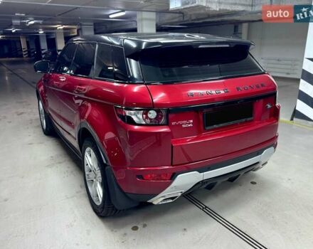 Червоний Ленд Ровер Рендж Ровер Евок, об'ємом двигуна 2.18 л та пробігом 91 тис. км за 18300 $, фото 5 на Automoto.ua