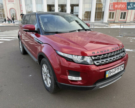 Красный Ленд Ровер Рендж Ровер Эвок, объемом двигателя 2.2 л и пробегом 97 тыс. км за 17500 $, фото 2 на Automoto.ua
