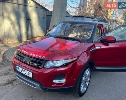 Красный Ленд Ровер Рендж Ровер Эвок, объемом двигателя 2 л и пробегом 185 тыс. км за 15500 $, фото 1 на Automoto.ua