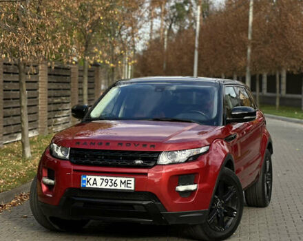 Красный Ленд Ровер Рендж Ровер Эвок, объемом двигателя 2.2 л и пробегом 185 тыс. км за 15400 $, фото 1 на Automoto.ua
