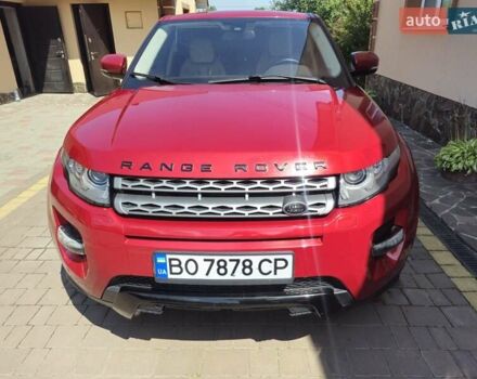 Червоний Ленд Ровер Рендж Ровер Евок, об'ємом двигуна 2 л та пробігом 142 тис. км за 15500 $, фото 6 на Automoto.ua