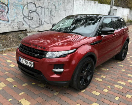 Ленд Ровер Рендж Ровер Эвок 2013 в Ирпене на Automoto.ua Красный Ленд Ровер Рендж Ровер Эвок, объемом двигателя 2.18 л и пробегом 184 тыс. км за 14500 $, фото 1 на Automoto.ua
