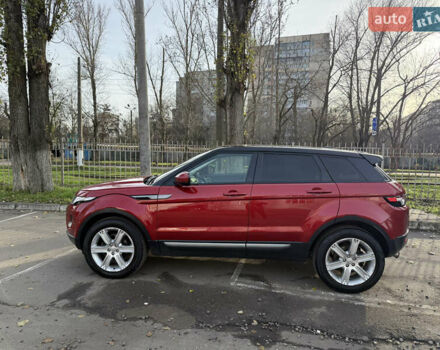 Красный Ленд Ровер Рендж Ровер Эвок, объемом двигателя 2.2 л и пробегом 176 тыс. км за 15900 $, фото 7 на Automoto.ua