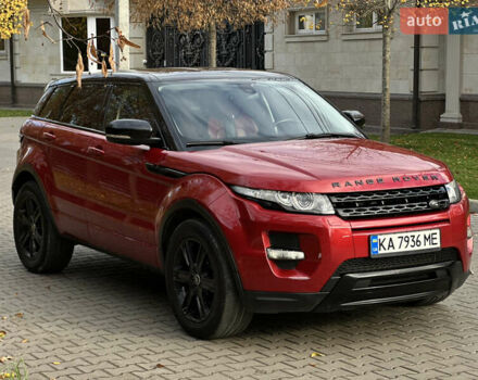 Красный Ленд Ровер Рендж Ровер Эвок, объемом двигателя 2.2 л и пробегом 185 тыс. км за 15400 $, фото 7 на Automoto.ua