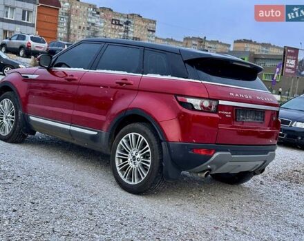 Красный Ленд Ровер Рендж Ровер Эвок, объемом двигателя 2 л и пробегом 125 тыс. км за 15700 $, фото 7 на Automoto.ua