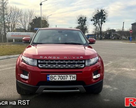 Червоний Ленд Ровер Рендж Ровер Евок, об'ємом двигуна 2.2 л та пробігом 90 тис. км за 23800 $, фото 1 на Automoto.ua