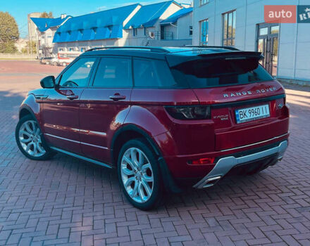 Красный Ленд Ровер Рендж Ровер Эвок, объемом двигателя 2.18 л и пробегом 146 тыс. км за 19500 $, фото 8 на Automoto.ua