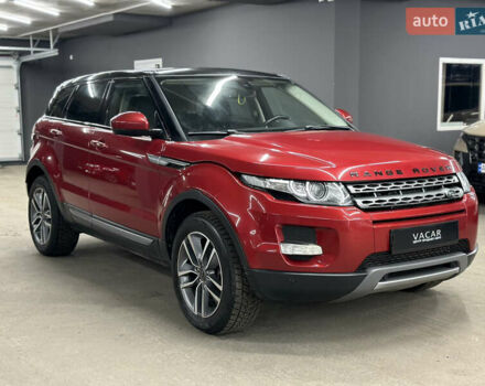 Червоний Ленд Ровер Рендж Ровер Евок, об'ємом двигуна 2.18 л та пробігом 167 тис. км за 15900 $, фото 8 на Automoto.ua