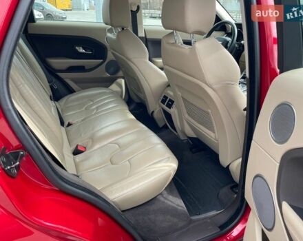 Красный Ленд Ровер Рендж Ровер Эвок, объемом двигателя 2.18 л и пробегом 66 тыс. км за 21900 $, фото 14 на Automoto.ua