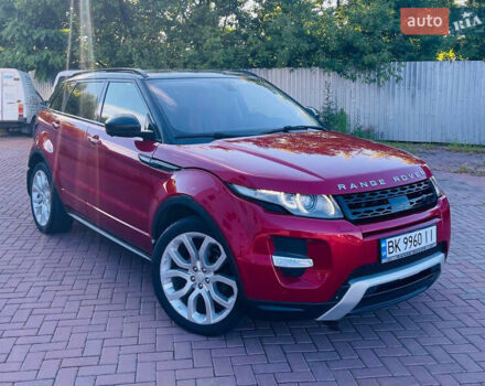 Красный Ленд Ровер Рендж Ровер Эвок, объемом двигателя 2.18 л и пробегом 146 тыс. км за 19500 $, фото 3 на Automoto.ua