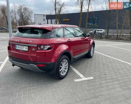 Красный Ленд Ровер Рендж Ровер Эвок, объемом двигателя 2.18 л и пробегом 66 тыс. км за 21900 $, фото 5 на Automoto.ua