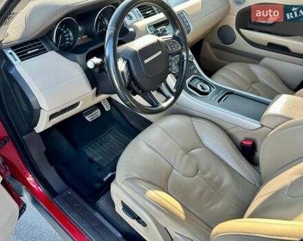 Червоний Ленд Ровер Рендж Ровер Евок, об'ємом двигуна 2.18 л та пробігом 151 тис. км за 17950 $, фото 10 на Automoto.ua