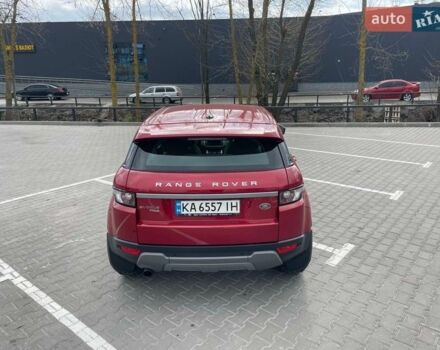 Красный Ленд Ровер Рендж Ровер Эвок, объемом двигателя 2.18 л и пробегом 66 тыс. км за 21900 $, фото 8 на Automoto.ua