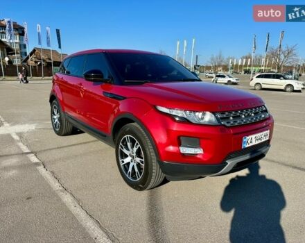 Червоний Ленд Ровер Рендж Ровер Евок, об'ємом двигуна 2.18 л та пробігом 151 тис. км за 17950 $, фото 1 на Automoto.ua