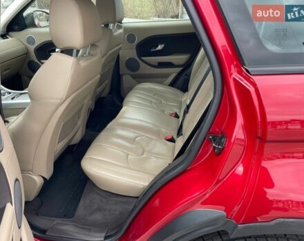 Красный Ленд Ровер Рендж Ровер Эвок, объемом двигателя 2.18 л и пробегом 66 тыс. км за 21900 $, фото 16 на Automoto.ua