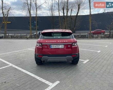 Красный Ленд Ровер Рендж Ровер Эвок, объемом двигателя 2.18 л и пробегом 66 тыс. км за 21900 $, фото 4 на Automoto.ua
