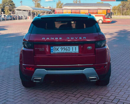 Красный Ленд Ровер Рендж Ровер Эвок, объемом двигателя 2.18 л и пробегом 146 тыс. км за 19500 $, фото 11 на Automoto.ua