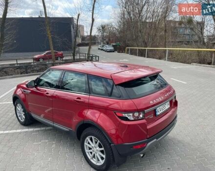 Красный Ленд Ровер Рендж Ровер Эвок, объемом двигателя 2.18 л и пробегом 66 тыс. км за 21900 $, фото 7 на Automoto.ua