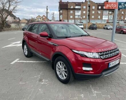 Красный Ленд Ровер Рендж Ровер Эвок, объемом двигателя 2.18 л и пробегом 66 тыс. км за 21900 $, фото 1 на Automoto.ua