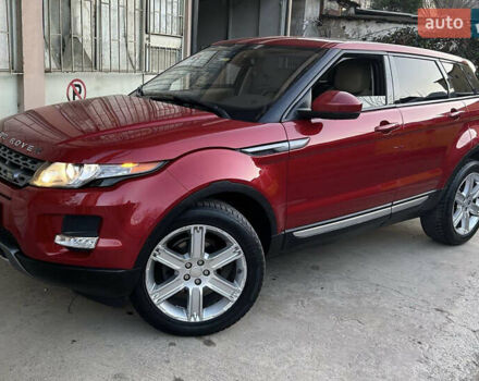 Красный Ленд Ровер Рендж Ровер Эвок, объемом двигателя 2 л и пробегом 90 тыс. км за 18000 $, фото 2 на Automoto.ua