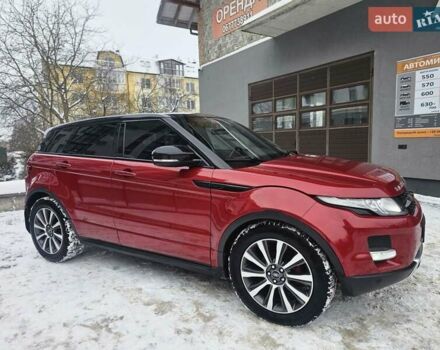 Красный Ленд Ровер Рендж Ровер Эвок, объемом двигателя 2 л и пробегом 147 тыс. км за 18800 $, фото 18 на Automoto.ua