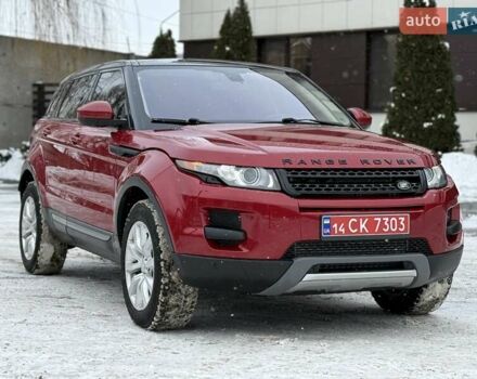 Красный Ленд Ровер Рендж Ровер Эвок, объемом двигателя 2 л и пробегом 84 тыс. км за 15800 $, фото 9 на Automoto.ua
