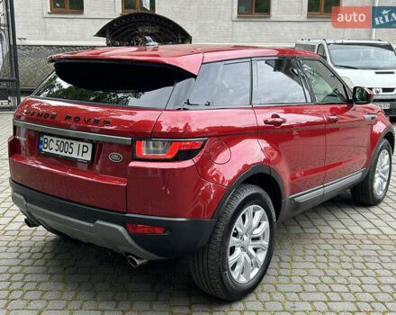 Ленд Ровер Рендж Ровер Евок 2015 у Львові на Automoto.ua Червоний Ленд Ровер Рендж Ровер Евок, об'ємом двигуна 2 л та пробігом 156 тис. км за 19300 $, фото 7 на Automoto.ua