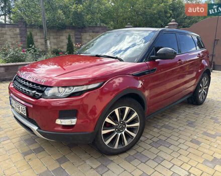 Червоний Ленд Ровер Рендж Ровер Евок, об'ємом двигуна 2 л та пробігом 147 тис. км за 20000 $, фото 2 на Automoto.ua