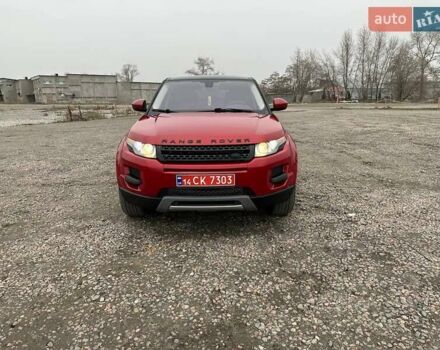 Червоний Ленд Ровер Рендж Ровер Евок, об'ємом двигуна 2 л та пробігом 84 тис. км за 15700 $, фото 1 на Automoto.ua