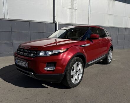 Червоний Ленд Ровер Рендж Ровер Евок, об'ємом двигуна 2 л та пробігом 99 тис. км за 15600 $, фото 1 на Automoto.ua