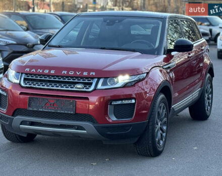 Красный Ленд Ровер Рендж Ровер Эвок, объемом двигателя 2.18 л и пробегом 134 тыс. км за 21500 $, фото 1 на Automoto.ua