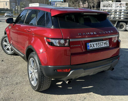 Красный Ленд Ровер Рендж Ровер Эвок, объемом двигателя 2 л и пробегом 100 тыс. км за 21000 $, фото 2 на Automoto.ua